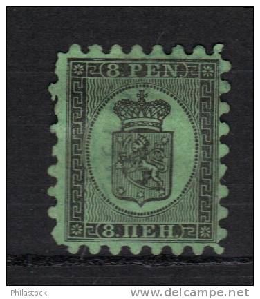 FINLANDE N° 6 Obl . Perf T I - Used Stamps