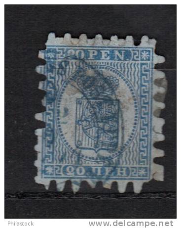 FINLANDE N° 8 Obl . Perf T III (défectueux) - Used Stamps