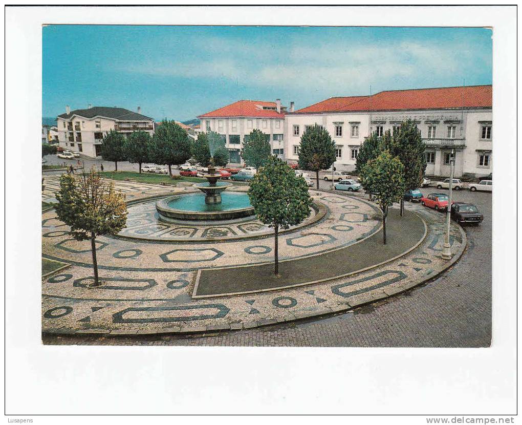 Portugal Cor 13536 – BRAGANÇA - PRAÇA PROF.CAVALEIRO FERREIRA OLD CARS AUTOMOBILES VOITURES - - Bragança