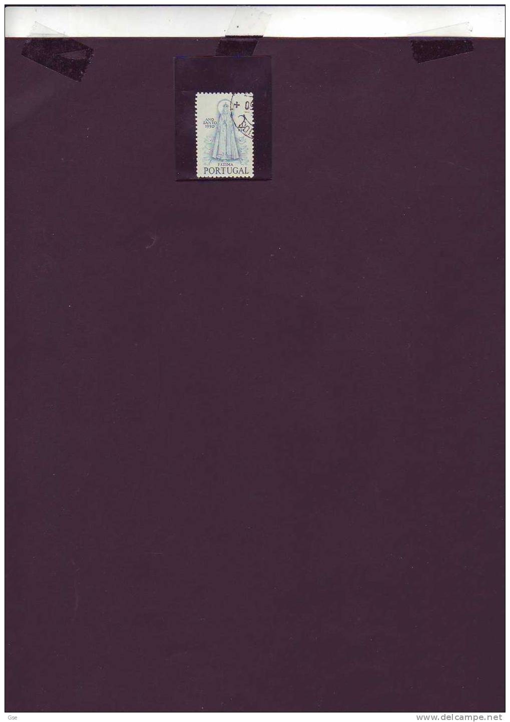 PORTOGALLO  1950 - Yvert  732° - Anno Santo - Fatima - Used Stamps