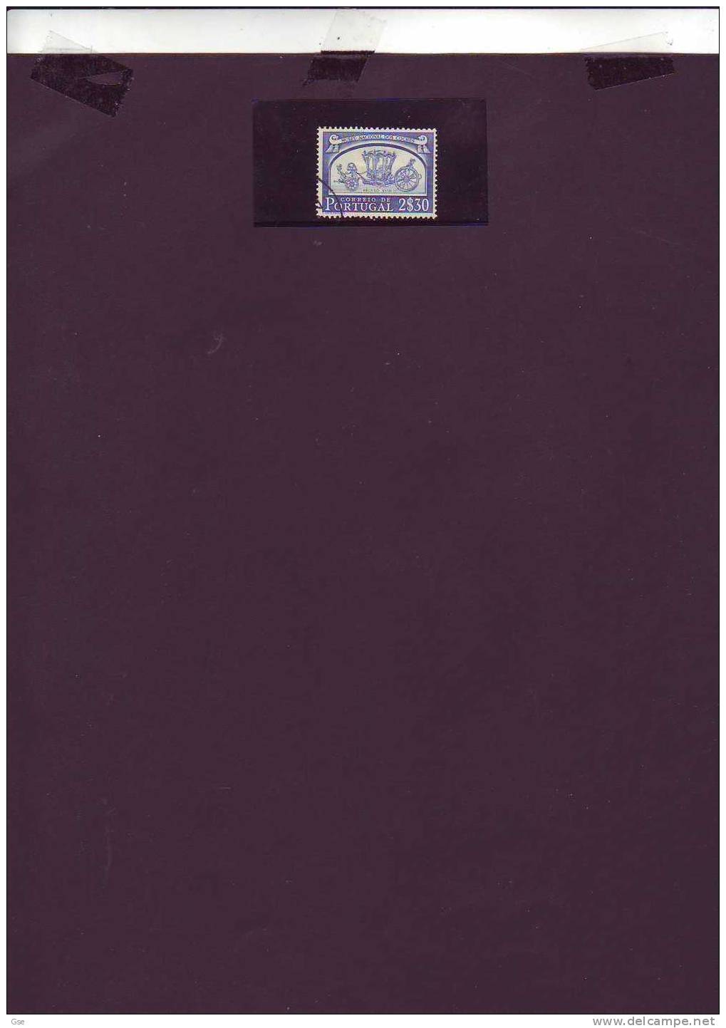 PORTOGALLO  1952 - Yvert  759° - Carrozza - Museo - Used Stamps