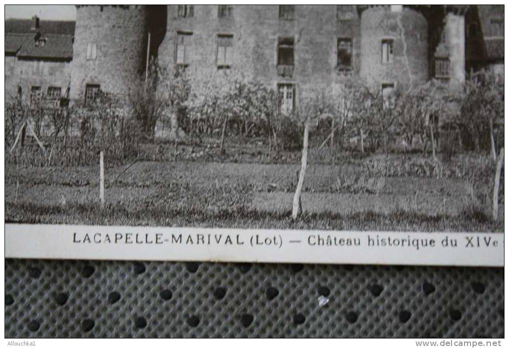 CPSM DE LACAPELLE -MARIVAL LOT 46 &lt; CHATEAU HISTORIQUE - Lacapelle Marival