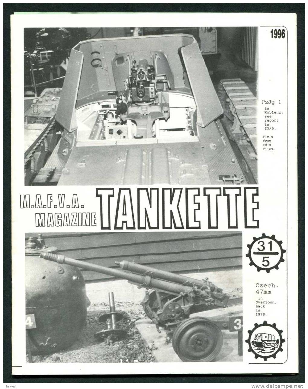 Tankette Vol 31 - Année 1996 - Six Numéro - Groot-Britannië