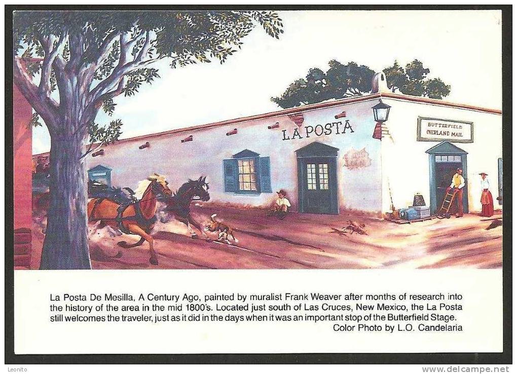 La Posta History Mesilla New Mexico - Andere & Zonder Classificatie