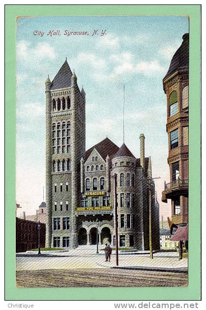 City Hall, Syracuse, NY.  1900-10s - Syracuse