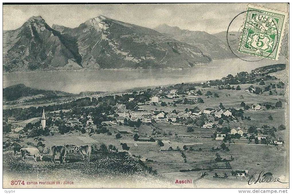 Cpa 1906  Suisse ( BE Berne ) - Aeschi - Aeschi Bei Spiez