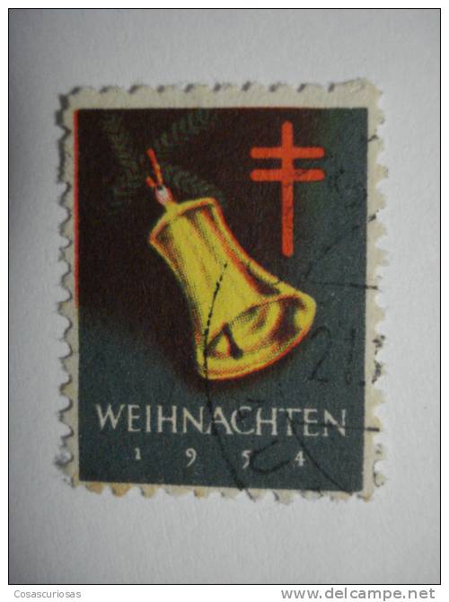 132 GERMANY TUBERCULOSIS TUBERCULOSE REKLAMEMARKE  WERBEMARKE POSTERSTAMP ERINNOPHILIE  REKLAME OLD - Etichette Di Fantasia