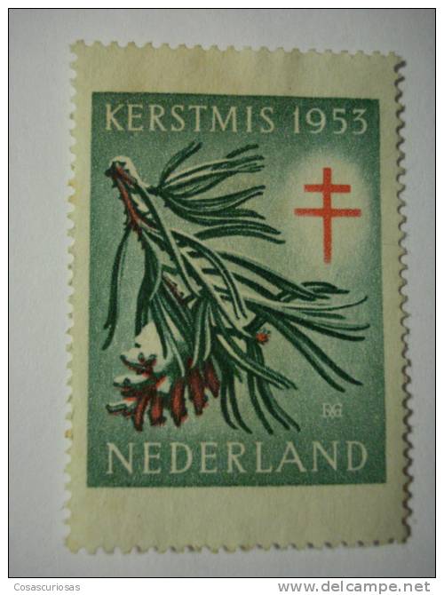 154 NEDERLAND HOLLAND TUBERCULOSIS TUBERCULOSE REKLAMEMARKE  WERBEMARKE POSTERSTAMP ERINNOPHILIE  REKLAME OLD - Fantasy Labels