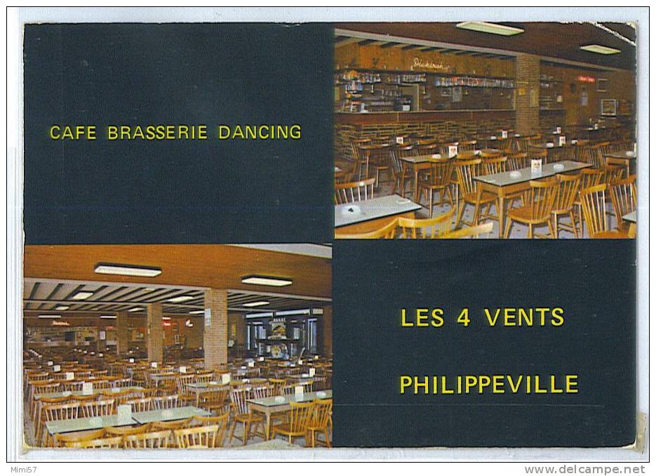 C.P.M. PHILIPPEVILLE - Café Brasserie Dancing - Philippeville