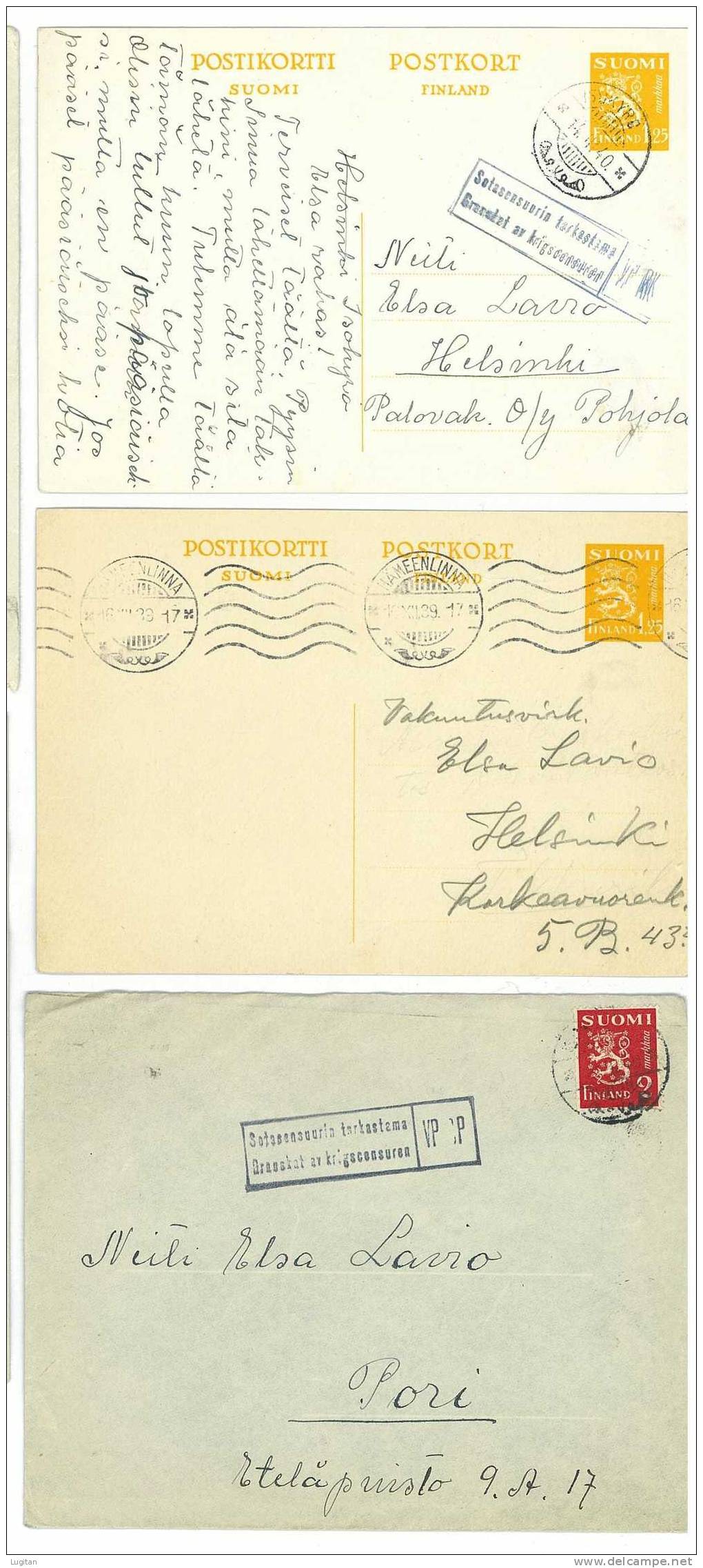 Filatelia - FINLANDIA - STORIA POSTALE - POSTAL HISTORY - FDC - FIRST DAY COVERS - FDC