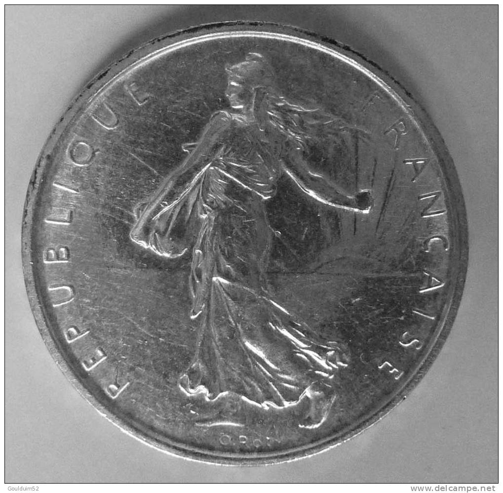 5 Francs 1968   Semeuse - 5 Francs