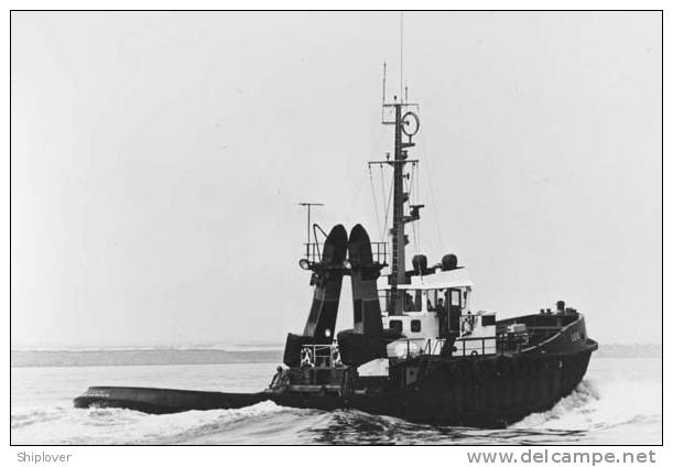 Remorqueur LEIE Photo Ancienne - Tugboats