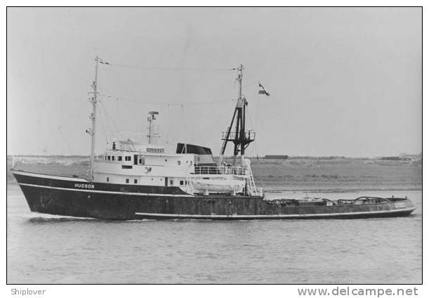 Remorqueur HUDSON Photo Ancienne - Tugboats