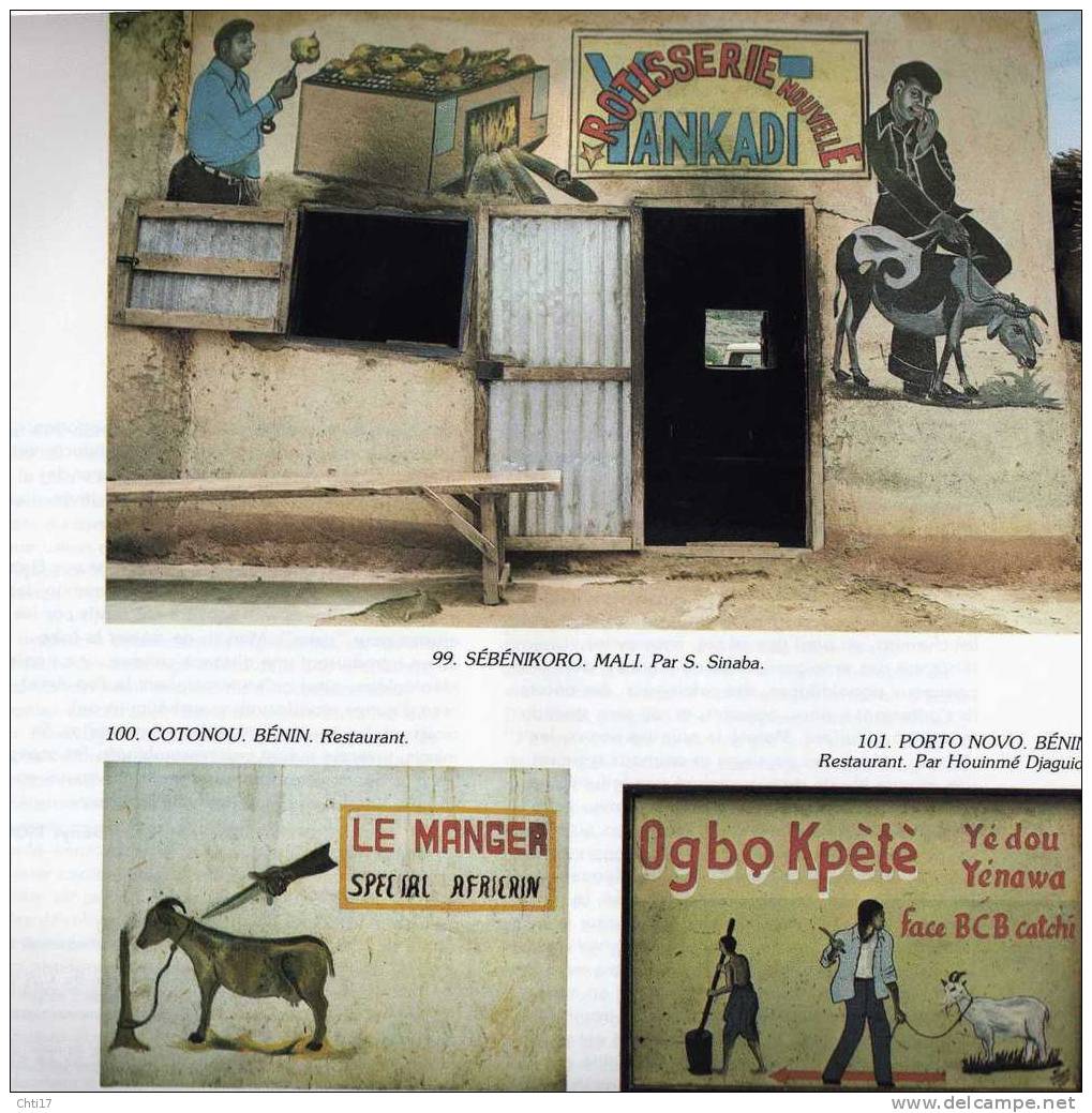 CHEZ BONNE IDEE DECO FACADE DE COMMERCES ART POPULAIRE D AFRIQUE DE L OUEST EDIT ALTERNATIVES