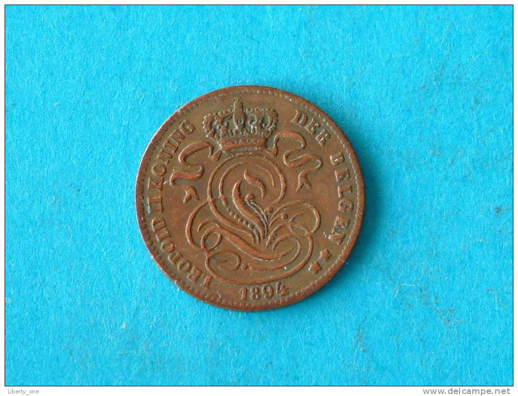 1894 VL - 1 CENT. / Morin 227 ( For Grade, Please See Photo ) !! - 1 Centime