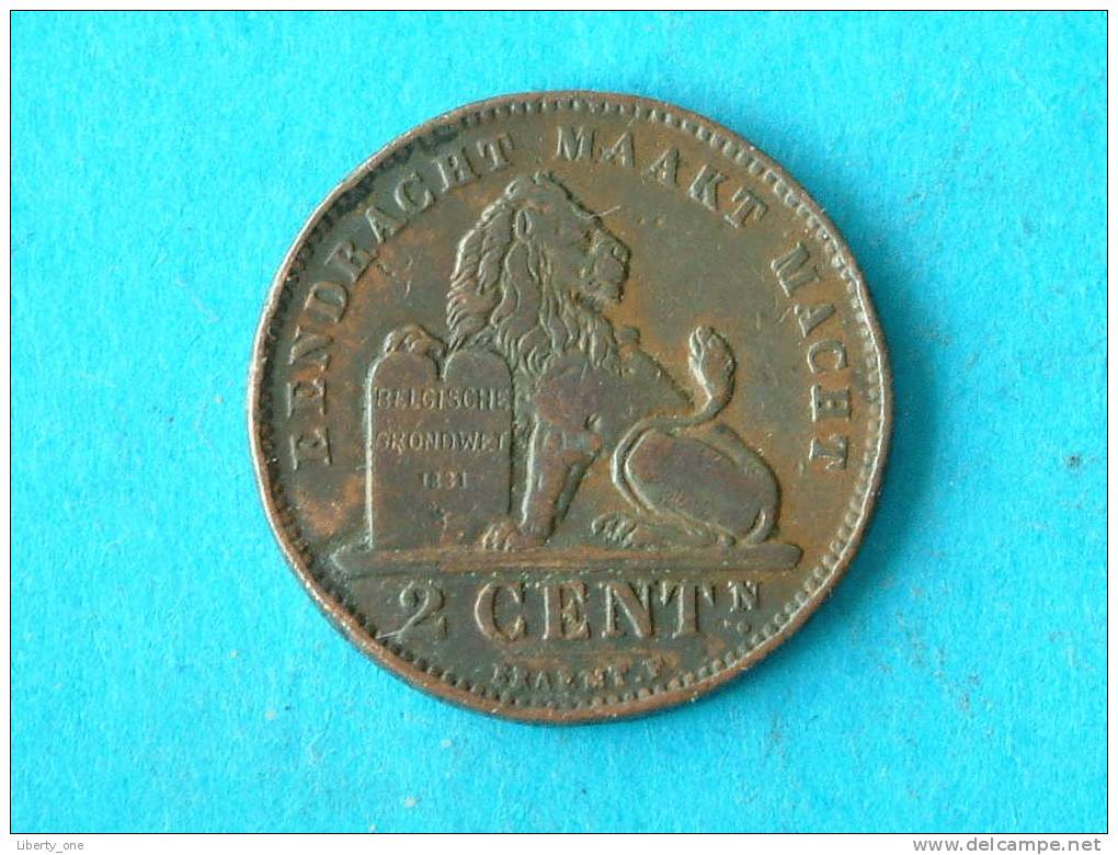 1912 VL - 2 CENT. / Morin 313 ( For Grade, Please See Photo ) !! - 2 Centimes
