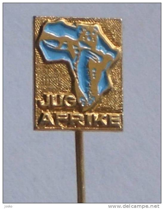 HORN OF AFRICA (Yugoslavia Pin) Badge National Front For The Liberation War For Freedom Independence Indépendance Guerre - Army