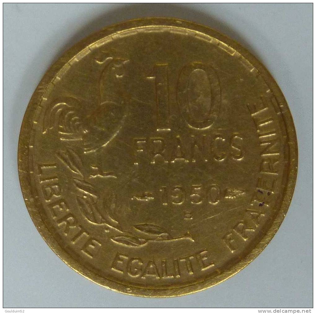 10 Francs  1950 B   Guiraud - 10 Francs