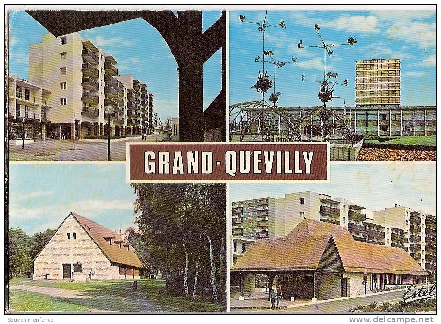 CP Grand Quevilly  Multivues Multi Vues Le Centre De La Ville 76 Seine Maritime - Le Grand-Quevilly