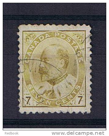 RB 730 - 1903 Canada KEVII 7c Olive  - Fine Used Stamp - Usados