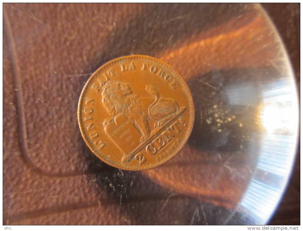 BELGIQUE  1912- 2 CENT -SPLENDIDE PIECE - VOIR PHOTO - 2 Cent