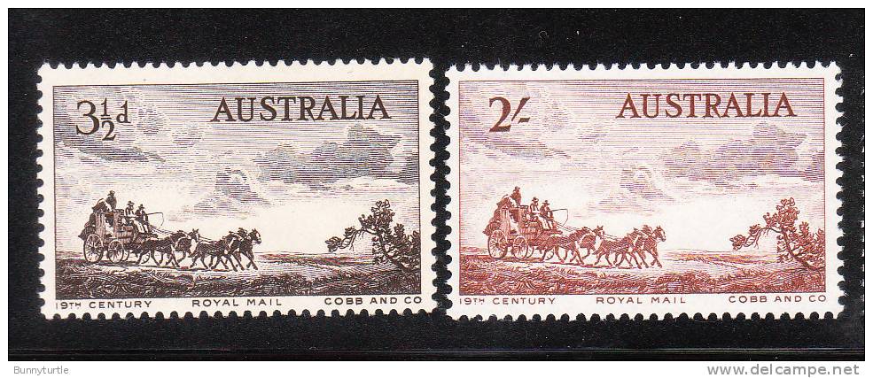 Australia 1955 Pioneers Of Australia´s Coaching Era MNH - Neufs