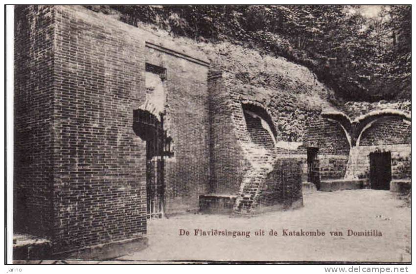 Nederland-Limburg, Valkenburg 1921,De Flaviersingang Uit De Katakombe Van Domitilla, Gebruikt Nee - Valkenburg