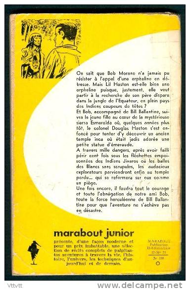 BOB MORANE : L'IDOLE VERTE (1957), Henri Vernes, Marabout Junior - Azione