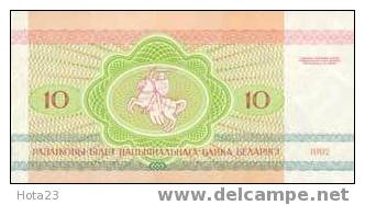 Belarus-10 Roubles - Lynx -1992 Years -UNC - Belarus