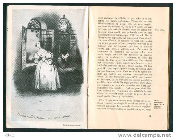 AUTOUR DE LA CHANSON POPULAIRE De PIERRE-PETIT (1952), Les Cahiers Du Journal Musical Français, Charles Trenet... - Musik