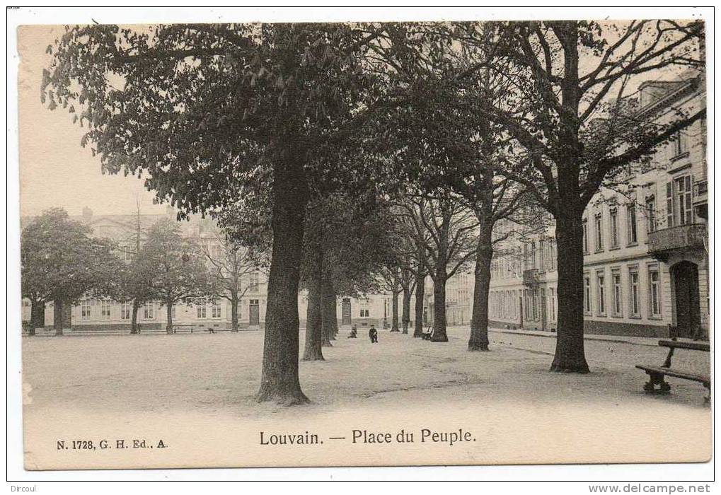 18052  -  Louvain  Place Du  Peuple - Leuven