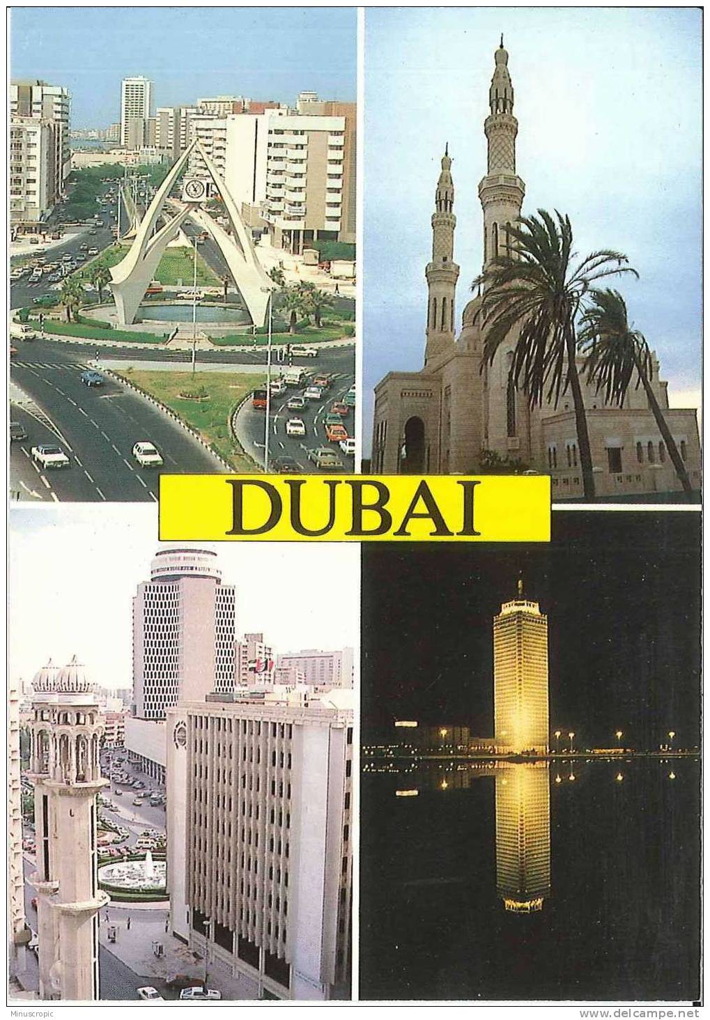 CPM Emirats Arabes - Dubai - Carte Multivues - Emirati Arabi Uniti