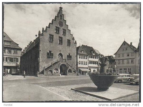 D-97753 Karlstadt Am Main - Marktplatz - Cars - Opel - Mercedes - Karlstadt