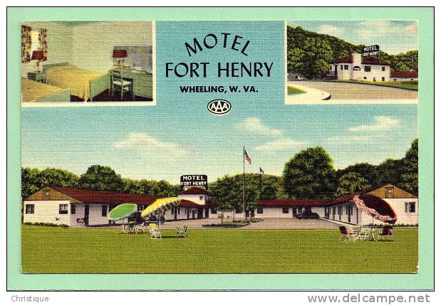 Fort Henry Motel, Wheeling, W. VA.  1930-40s - Wheeling