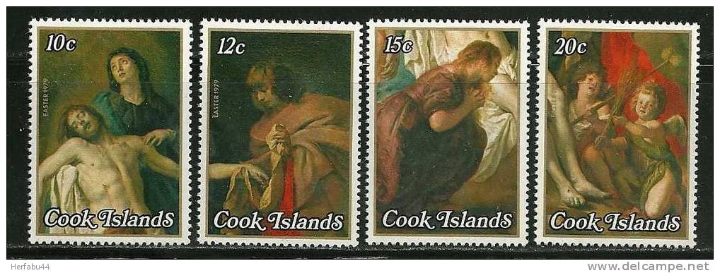 Cook Islands    "Easter 1979"    Set    SC# 506-09  MNH** - Pâques