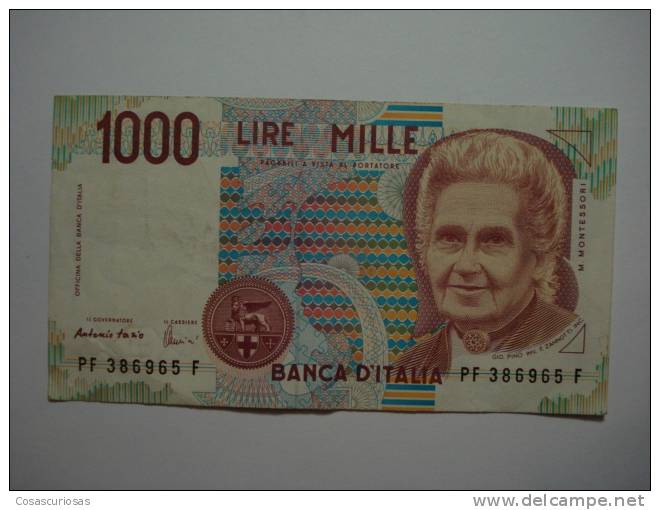 544 ITALIA ITALY 1000 LIRE YEAR AÑO 1990  - OTHERS IN MY STORE - 1000 Lire