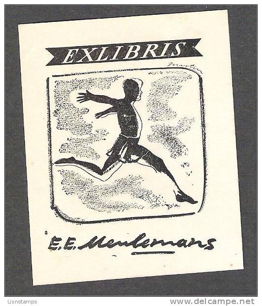 EL 10 -  Running By Martin - Exlibris