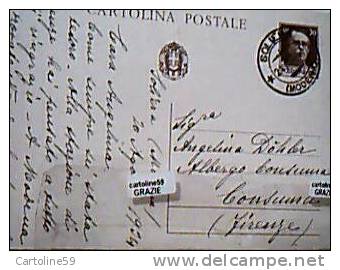 INTERO POSTALE 30 Ct  DA  SOLIERA MO X CONSUMA FI VB1934 DE5772 - Interi Postali