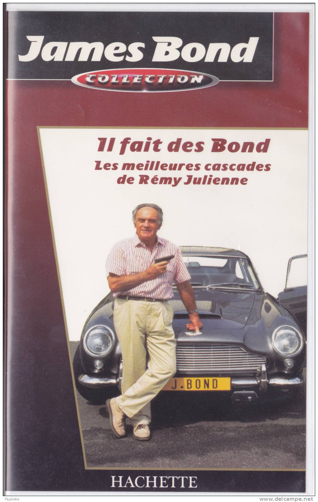 James Bond Collection Hachette 2 VHS Le Monde De James Bond + Les Meilleures Cascades De Rémy Julienne - Documentaires