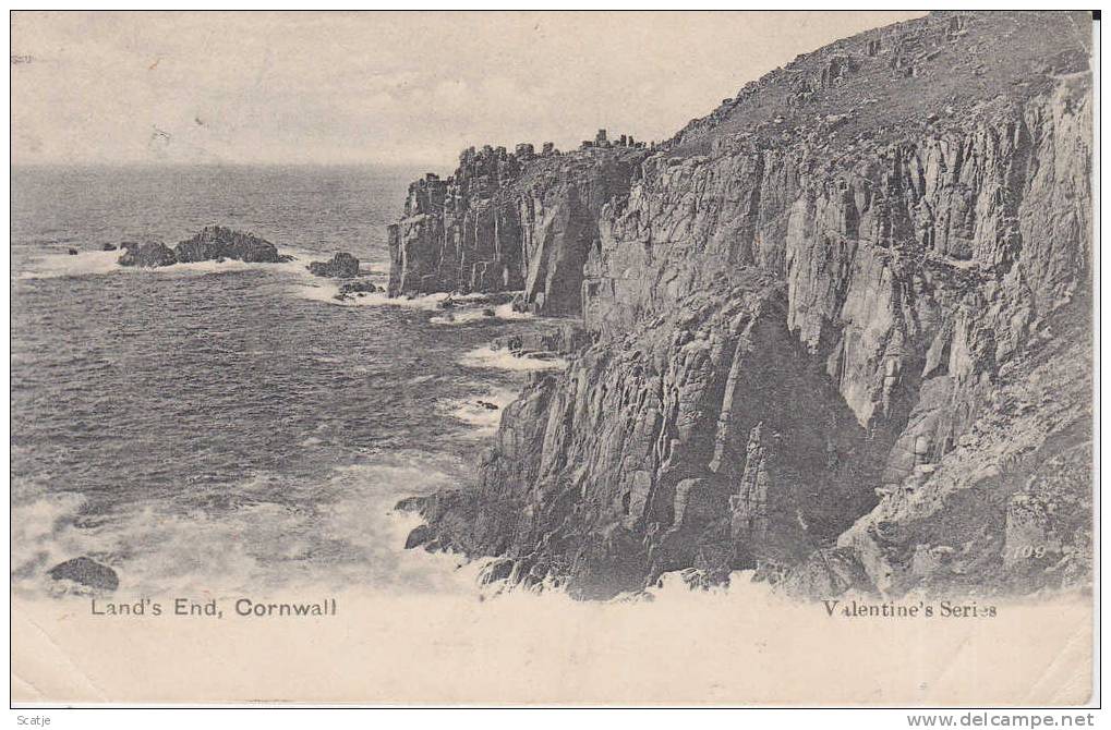 Cornwall,    Land´ S End. - 1904 Naar London - St.Ives