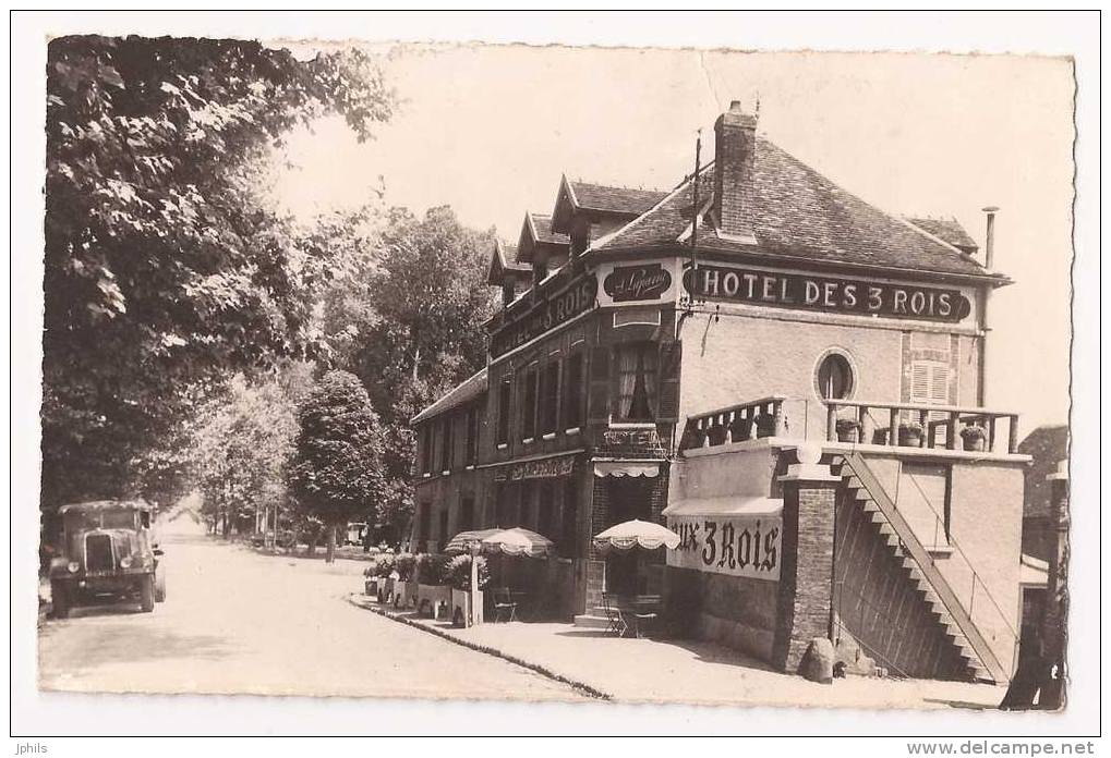 (89) PONT -sur-YONNE   L'Hotel Des 3 Rois  Voir Scans (2) - Pont Sur Yonne