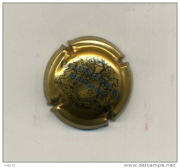 - PLAQUE DE MUSELET CHAMPAGNE HEIDSIECK Co - Heidsieck, Charles