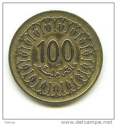 TUNESIE 100  MILLIM  1993 - 1414 - Tunesië