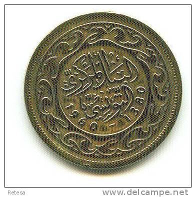 TUNESIE 100  MILLIM  1960 - 1380 - Tunisia