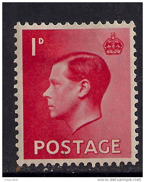GB 1936 KEV111  1d RED STAMP MM SG 458 (501) - Unused Stamps