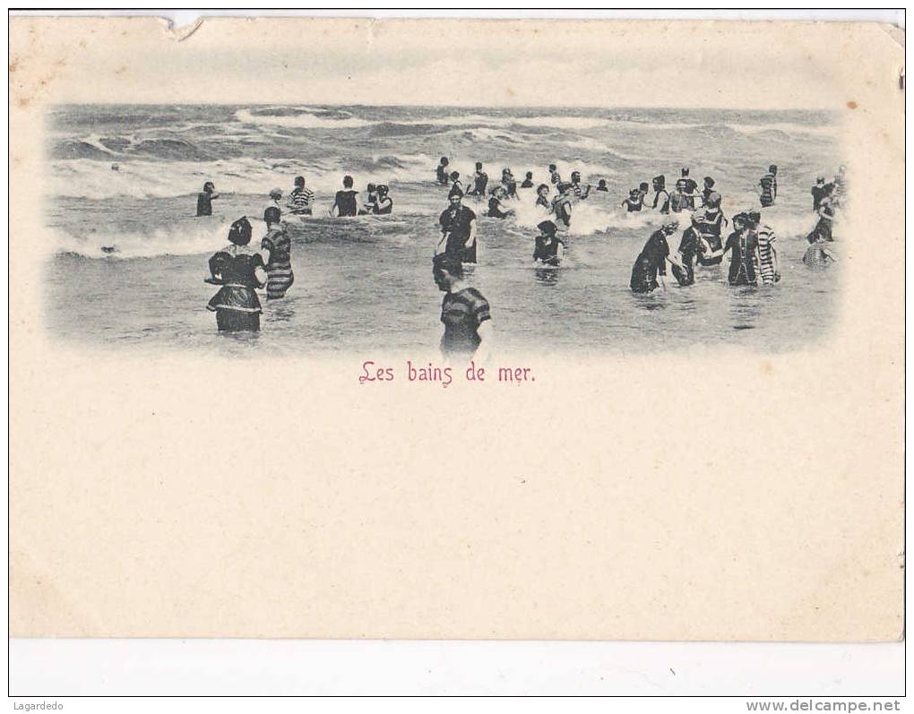 LES BAINS DE MER - Natation