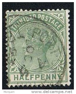 Trinidad, Colonia Inglesa, 1/2 Penny 1883, Yvert Num 37 º - Trinidad Y Tobago