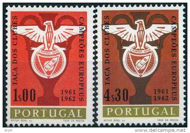 1963 Portogallo, Vittoria Benfica Calcio , Serie Completa Nuova (**) - Neufs
