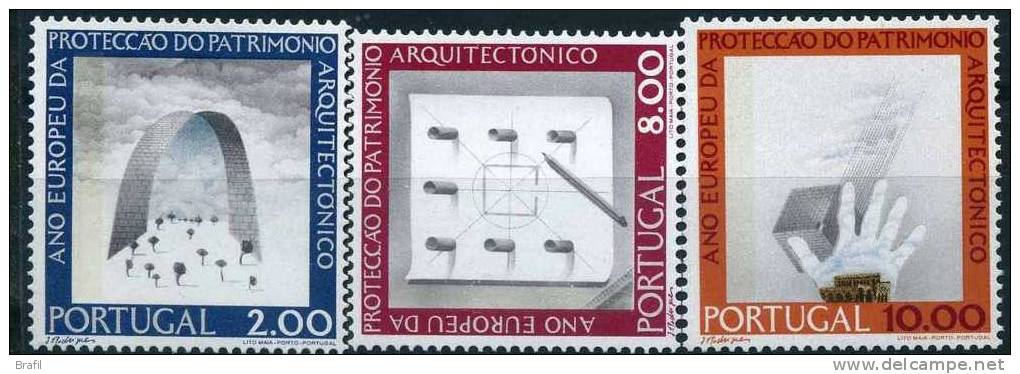 1975 Portogallo, Patrimonio Architettonico , Serie Completa Nuova (**) - Nuovi