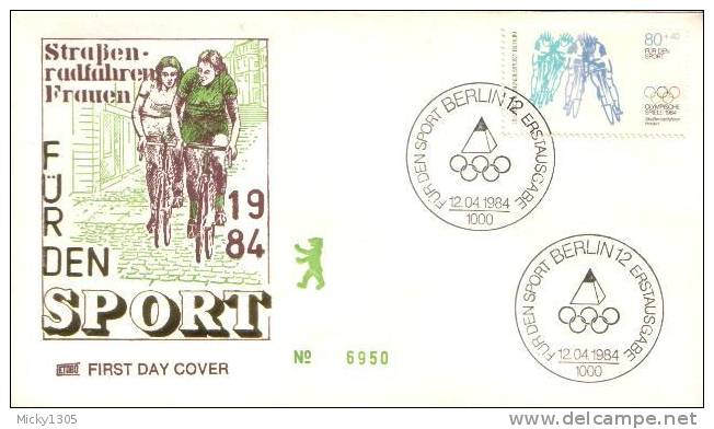 Germany / Berlin - FDC Mi-Nr 716/718 (y614)- - 1981-1990